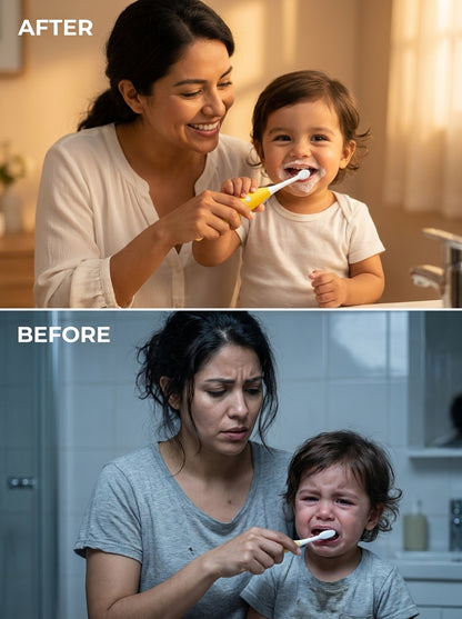 Haz el cepillado divertido para tu hijo