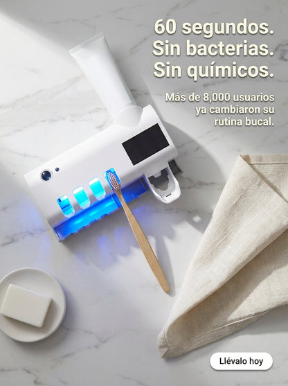 Elimina bacterias de tu cepillo dental hoy