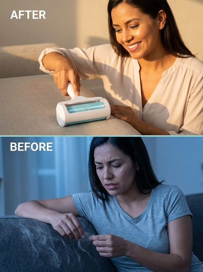 ¿Cansado de ver pelos y pelusas por todas partes?